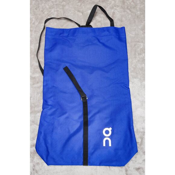 On Cloud Running Ambassador Tote Bag Pack Backpack Blue Black NEW - Picture 1 of 9